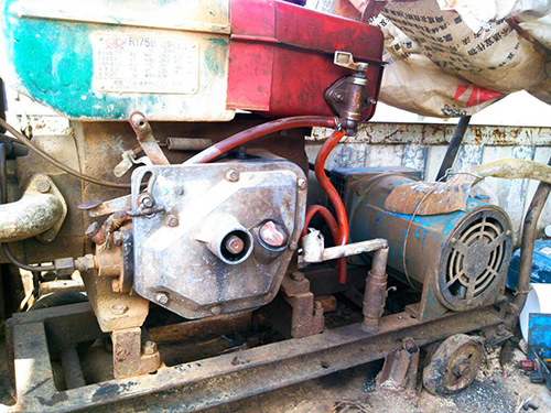 滦县单杠柴油机发电机出租